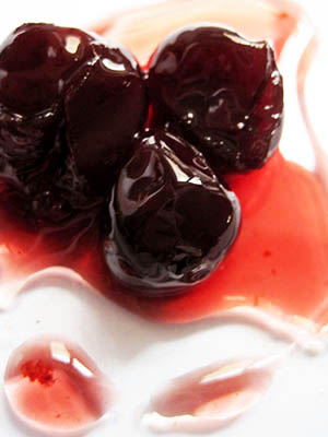 Sour cherry jam